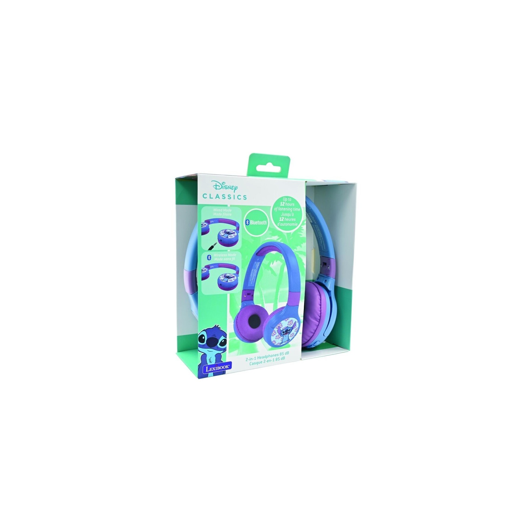 Auriculares Inalambricos Bluetooth Stitch Disney