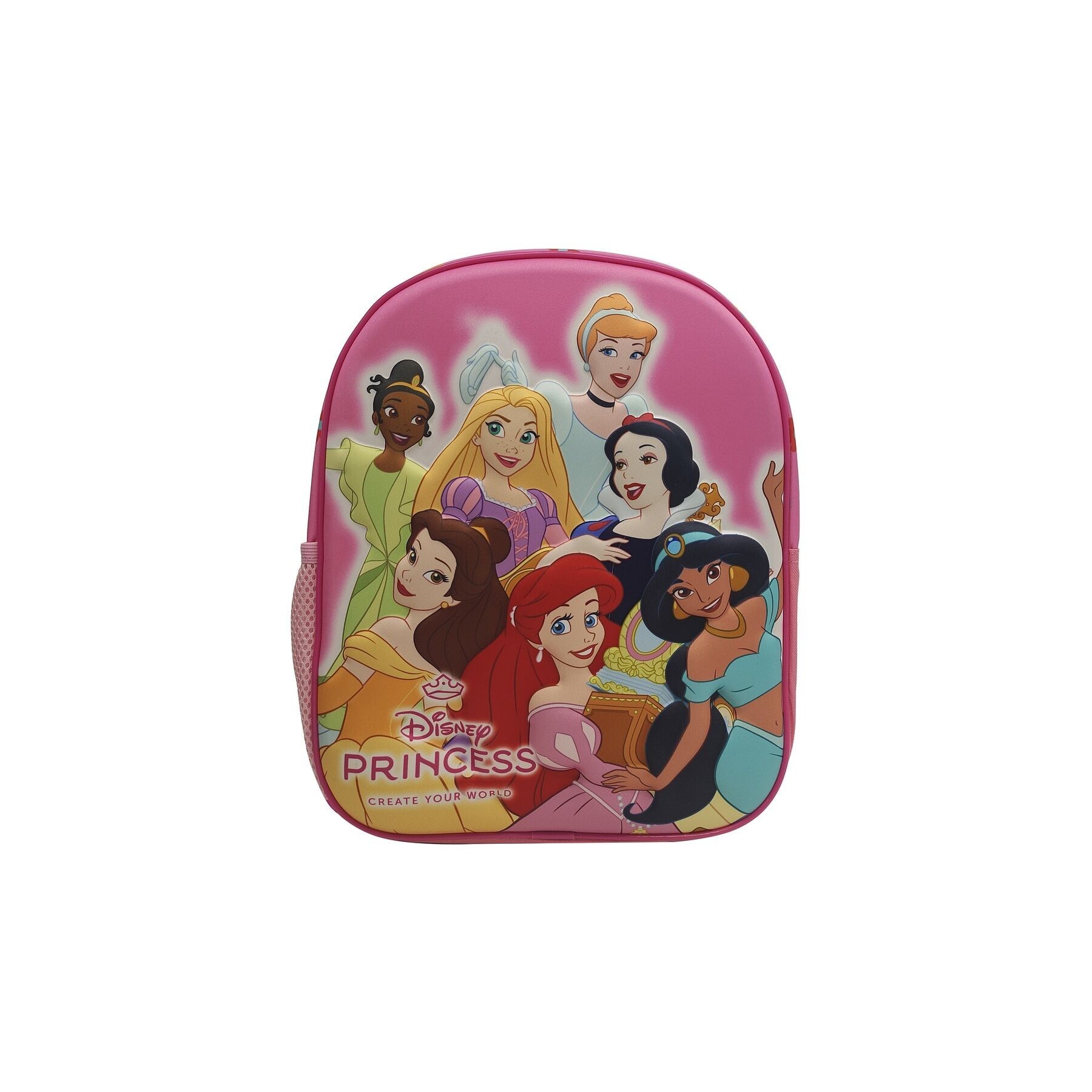 Mochila 3D Rose Princesas Disney 29Cm