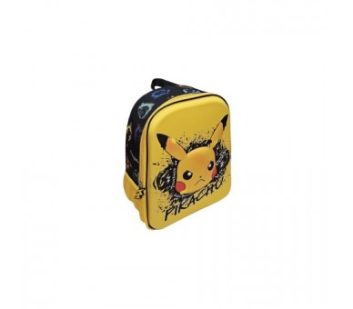 Mochila 3D Skate Face Pokemon 29Cm