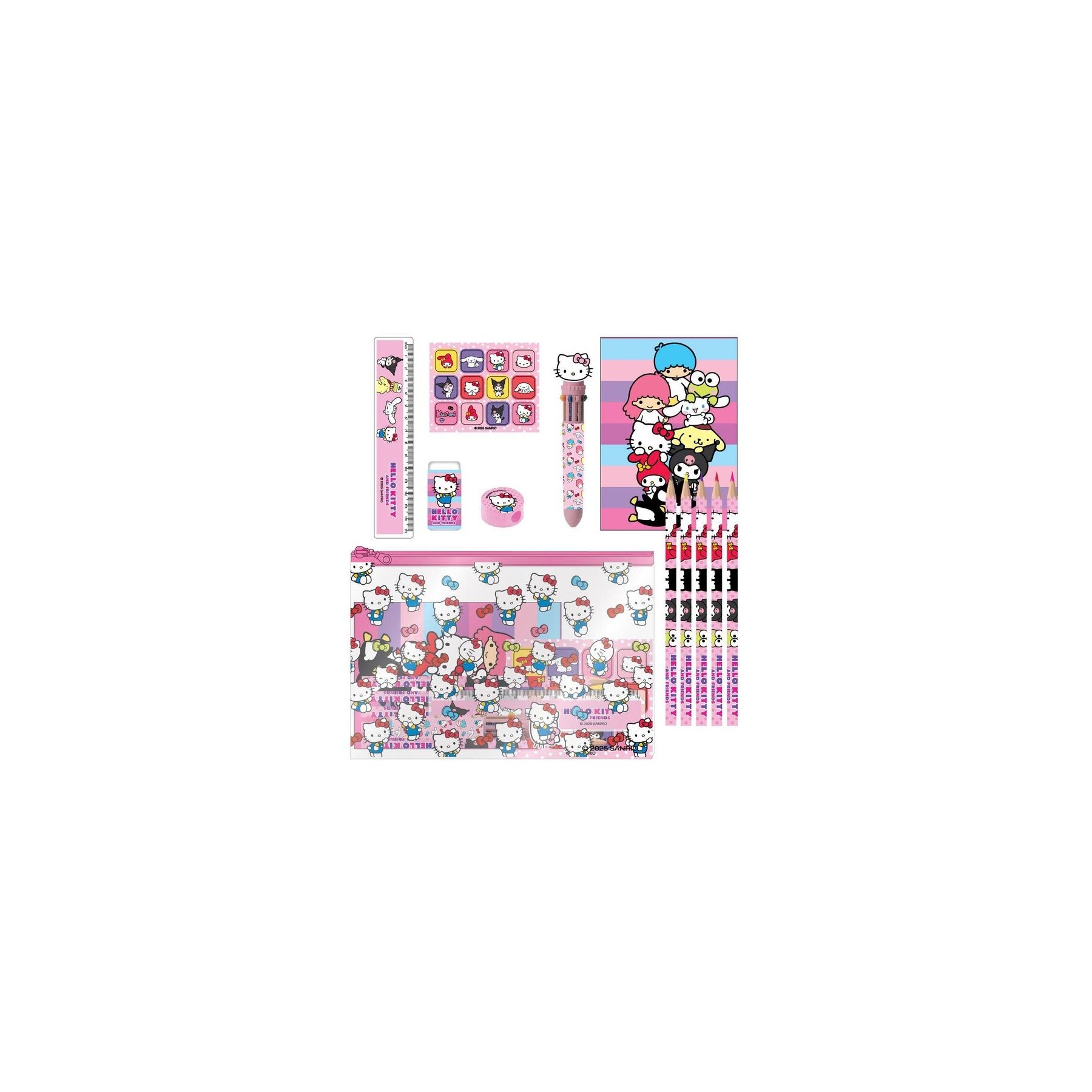 Set Papeleria Hello Kitty