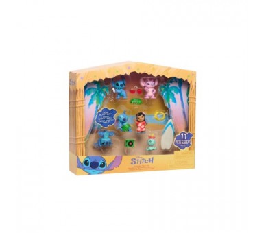 Blister 6 Figuras Stitch Disney 5Cm