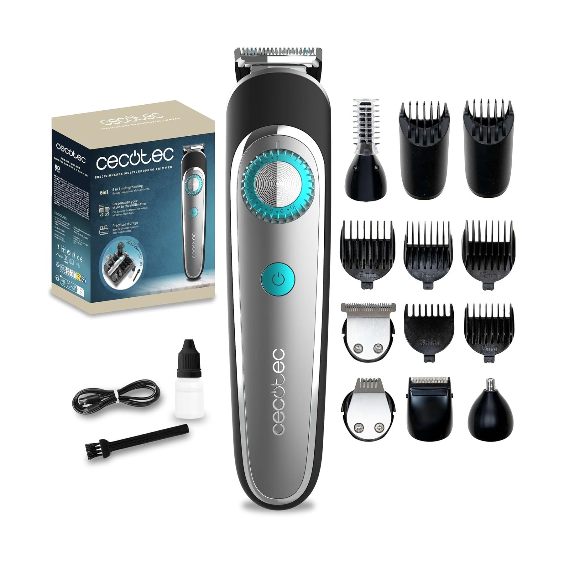 Cortapelos Cecotec PrecisionCare Multigrooming Trimmer