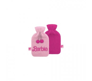 Bolsa De Agua Caliente Logo Barbie Rosa 2000 Ml