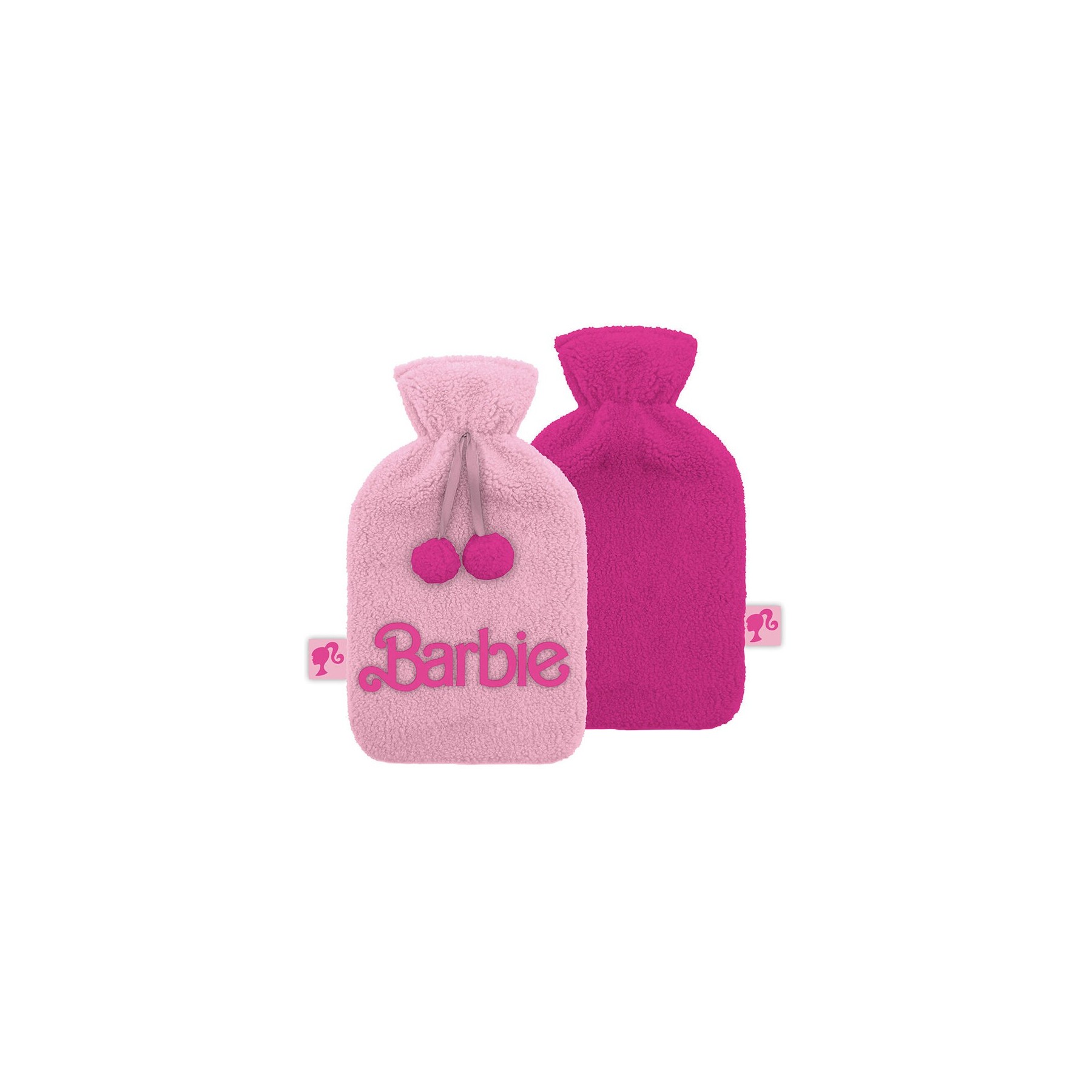 Bolsa De Agua Caliente Logo Barbie Rosa 2000 Ml
