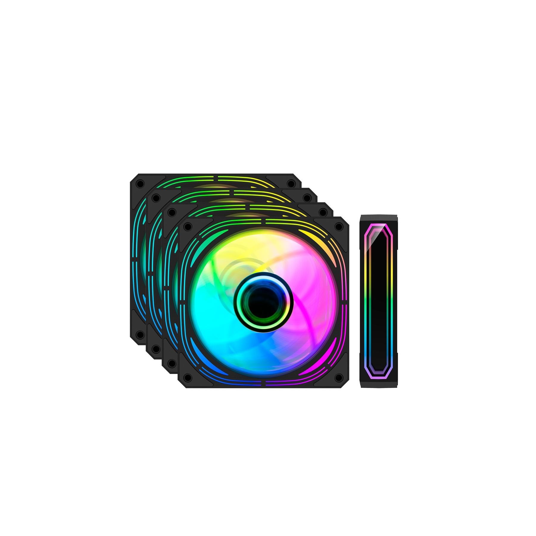 Ventilador Cpu Coolbox Infinity Pro Argb 4 X 120Mm