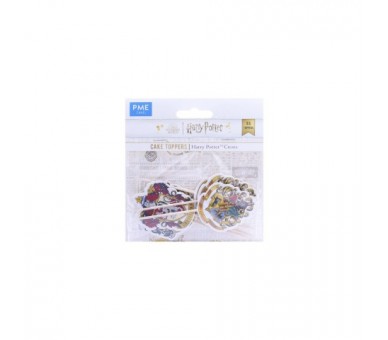 Set Decoración Cupcakes (6) Harry Potter Crests