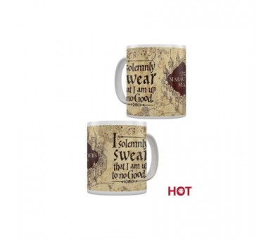 Taza Termica Mapa Merodeador Harry Potter Magica