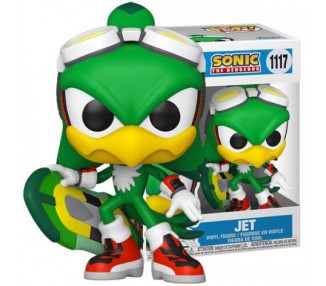 Funko POP! Sonic The Hedgehog: Jet the Hawk w/Board (1117)