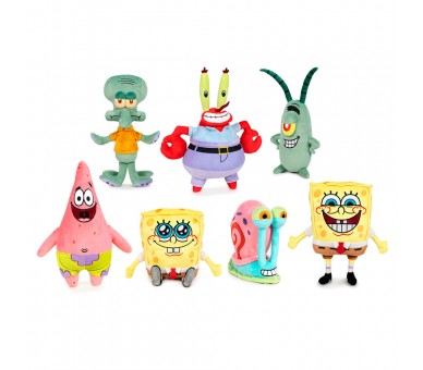 Peluche Bob Esponja 30cm surtido