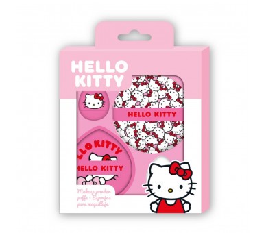 Blister Esponjas maquillaje Hello Kitty