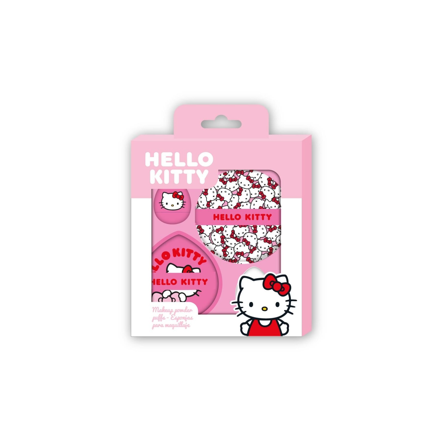 Blister Esponjas maquillaje Hello Kitty