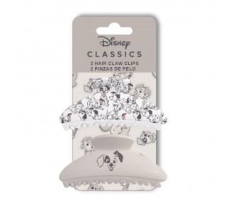 Blister 2 pinzas de pelo 101 Dalmatas Disney