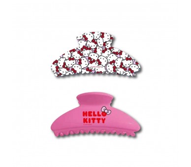 Blister 2 pinzas de pelo Hello Kitty