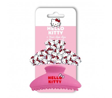 Blister 2 pinzas de pelo Hello Kitty