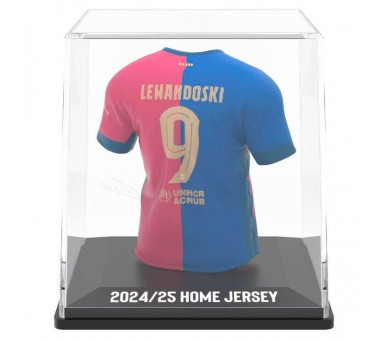 Figura Mini Camiseta Lewandowski FC Barcelona
