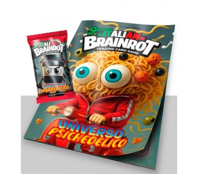 Album + Sobre de 7 cartas coleccionables Universo Psichedelico Skifidol Italian Brainrot Italiano