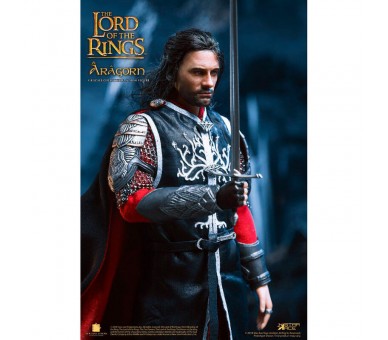 Figura Real Master Aragorn El Señor de los Anillos 23cm