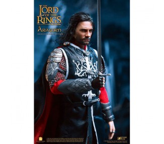 Figura Real Master Aragorn El Señor de los Anillos 23cm