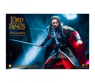 Figura Real Master Aragorn El Señor de los Anillos 23cm