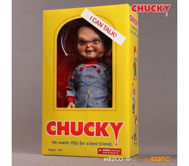 Muñeco Chucky El Muñeco Diabolico parlante 38cm ingles