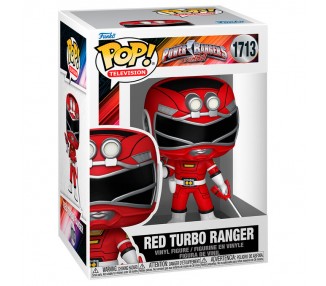 Figura POP Power Rangers Turbo - Red Turbo Ranger