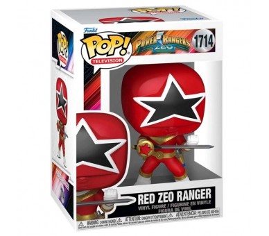 Figura POP Power Rangers Turbo - Red Zeo Ranger