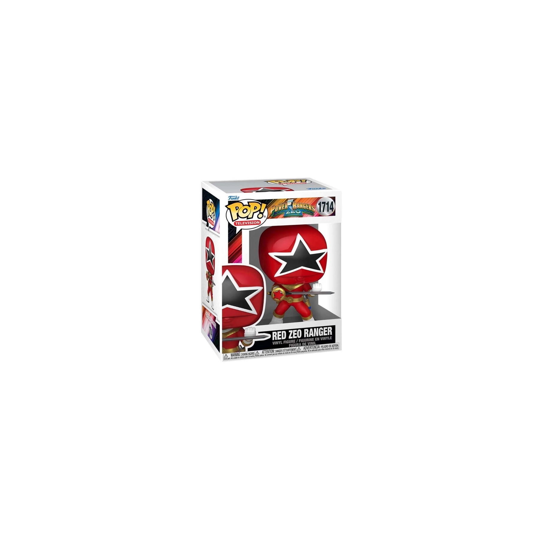 Figura POP Power Rangers Turbo - Red Zeo Ranger