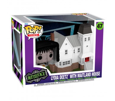 Figura POP Town Beetlejuice Lydia Deetz with Maitland House