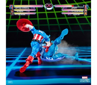 Blister 2 figuras Capitan America & Venom Gameverse Marvel Legends Series 15cm