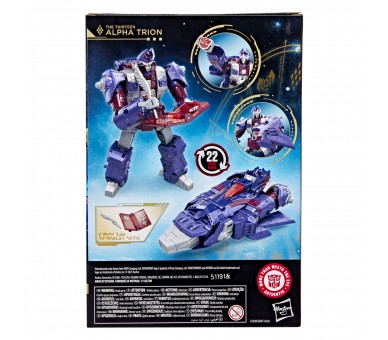 Figura Alpha Trion La Era de los Primes Transformers 17,5cm
