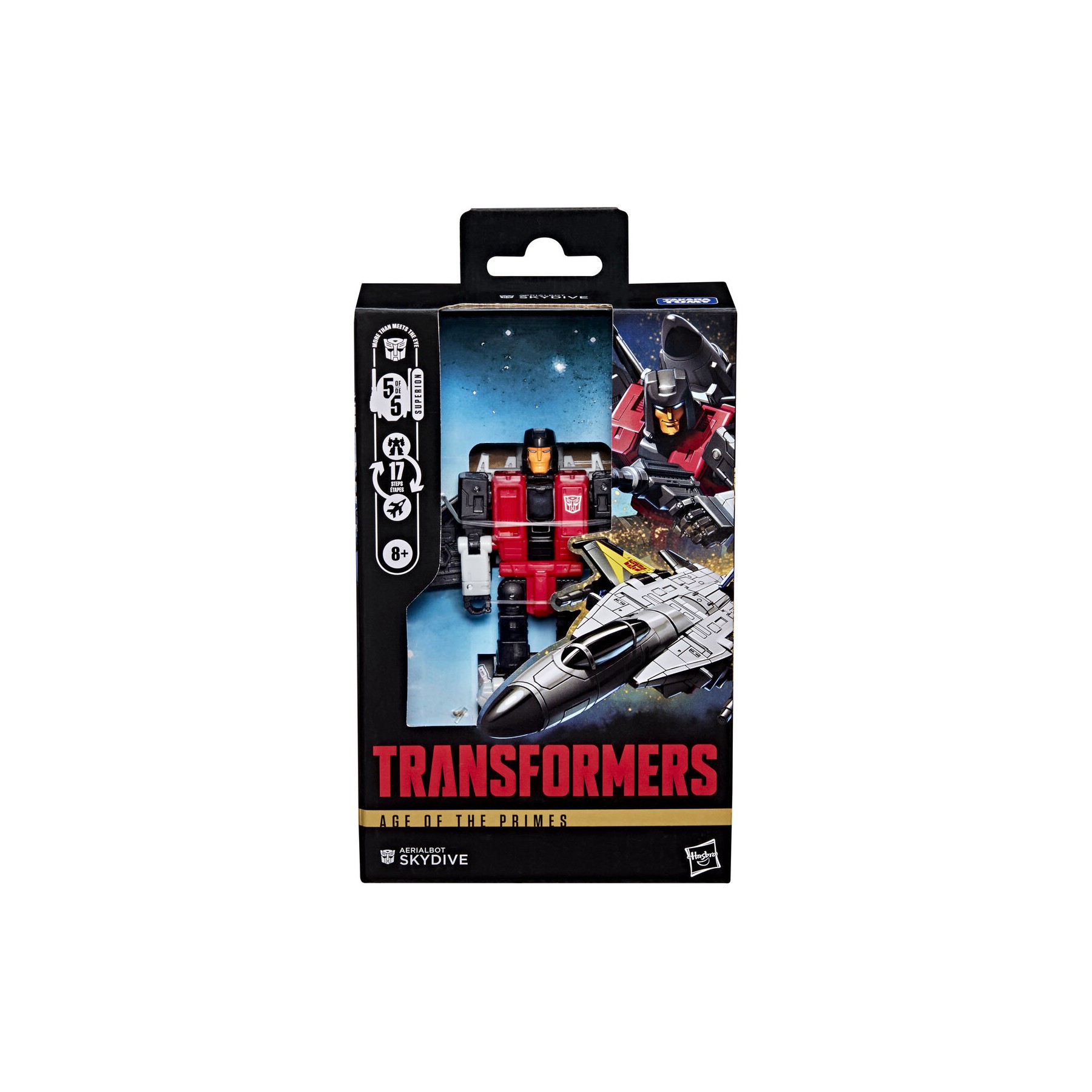 Figura Skydive La Era de los Primes Transformers 14cm