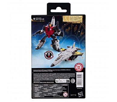 Figura Skydive La Era de los Primes Transformers 14cm