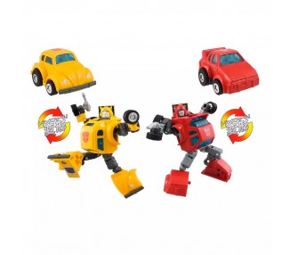 Set 2 figuras Missing Link C-09 Cybertron Hero Transformers