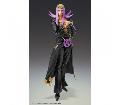 Figura Leone Abbachio Black Chozokado Jojos Bizarre Adventure Golden Wind 16cm