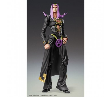 Figura Leone Abbachio Black Chozokado Jojos Bizarre Adventure Golden Wind 16cm