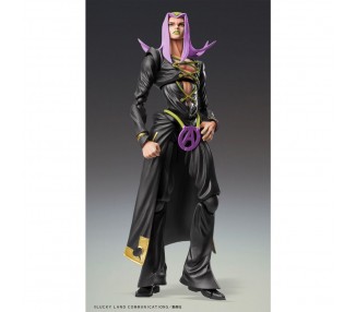 Figura Leone Abbachio Black Chozokado Jojos Bizarre Adventure Golden Wind 16cm