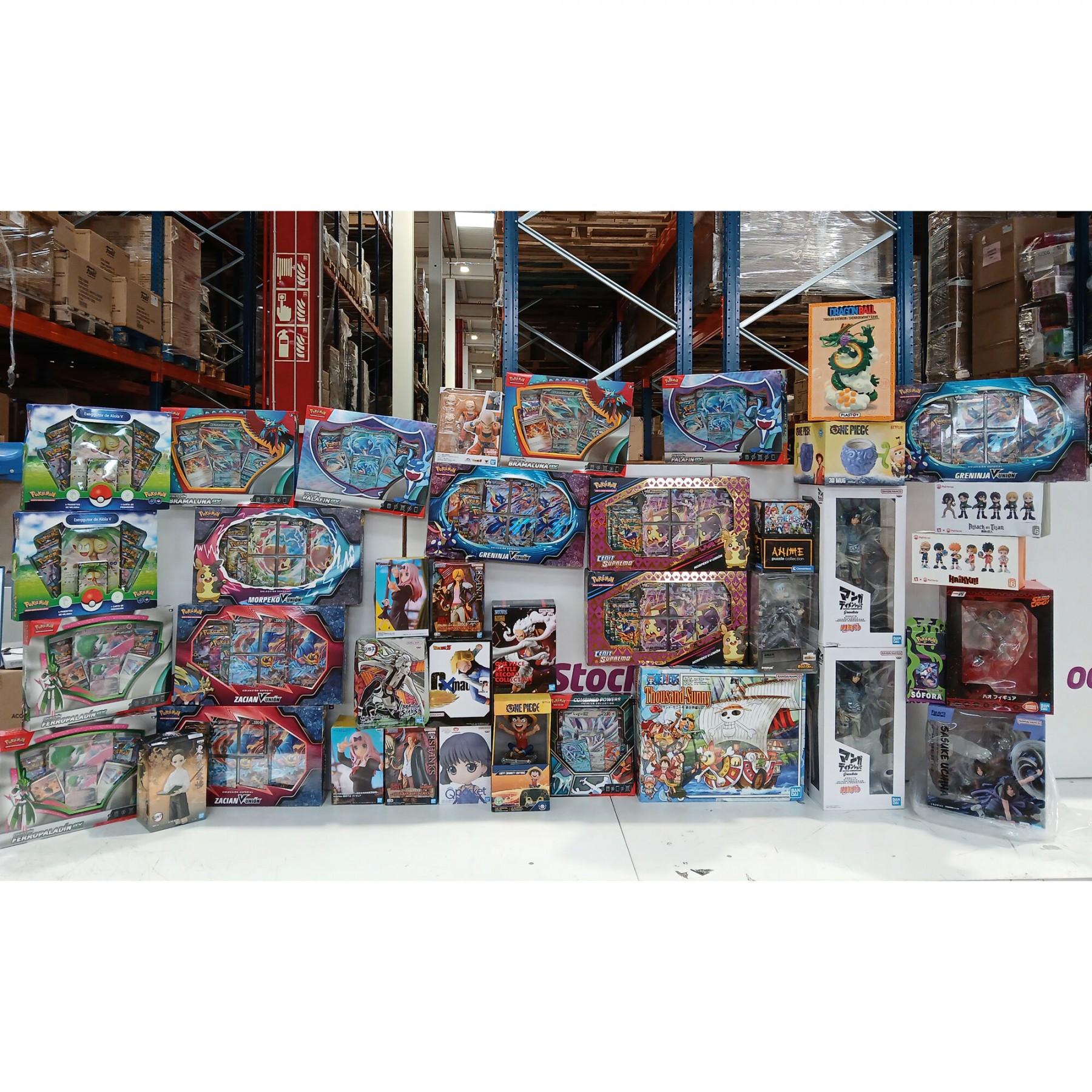 Pack oferta Anime cartas Pokemon caja dañada