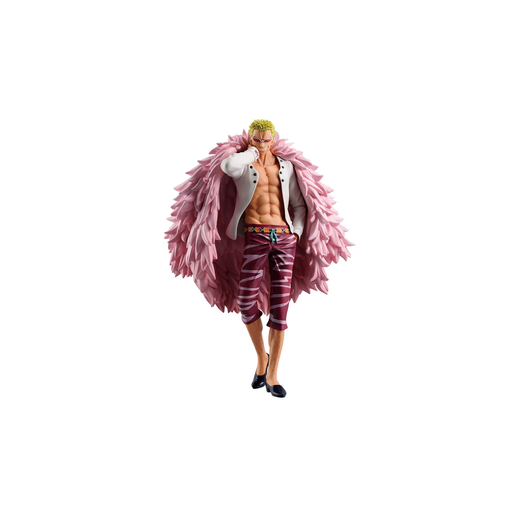 Figura Ichibansho Don Quixote Doflamingo The Unbreakable Law One Piece 26cm