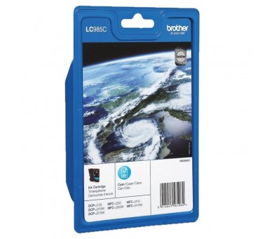 Cartucho De Tinta Brother Lc-985 Cian