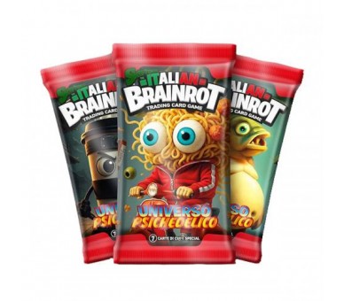 Box 24 Buste da 14 Carte Skifidol Italian Brainrot Un.Psic.