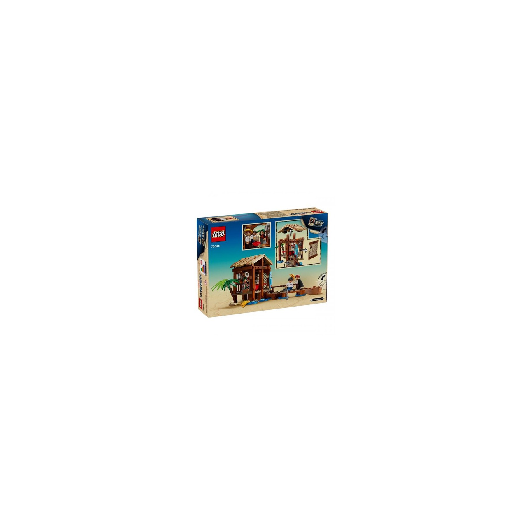 75636 Lego One Piece La Capanna del Villaggio Foosha