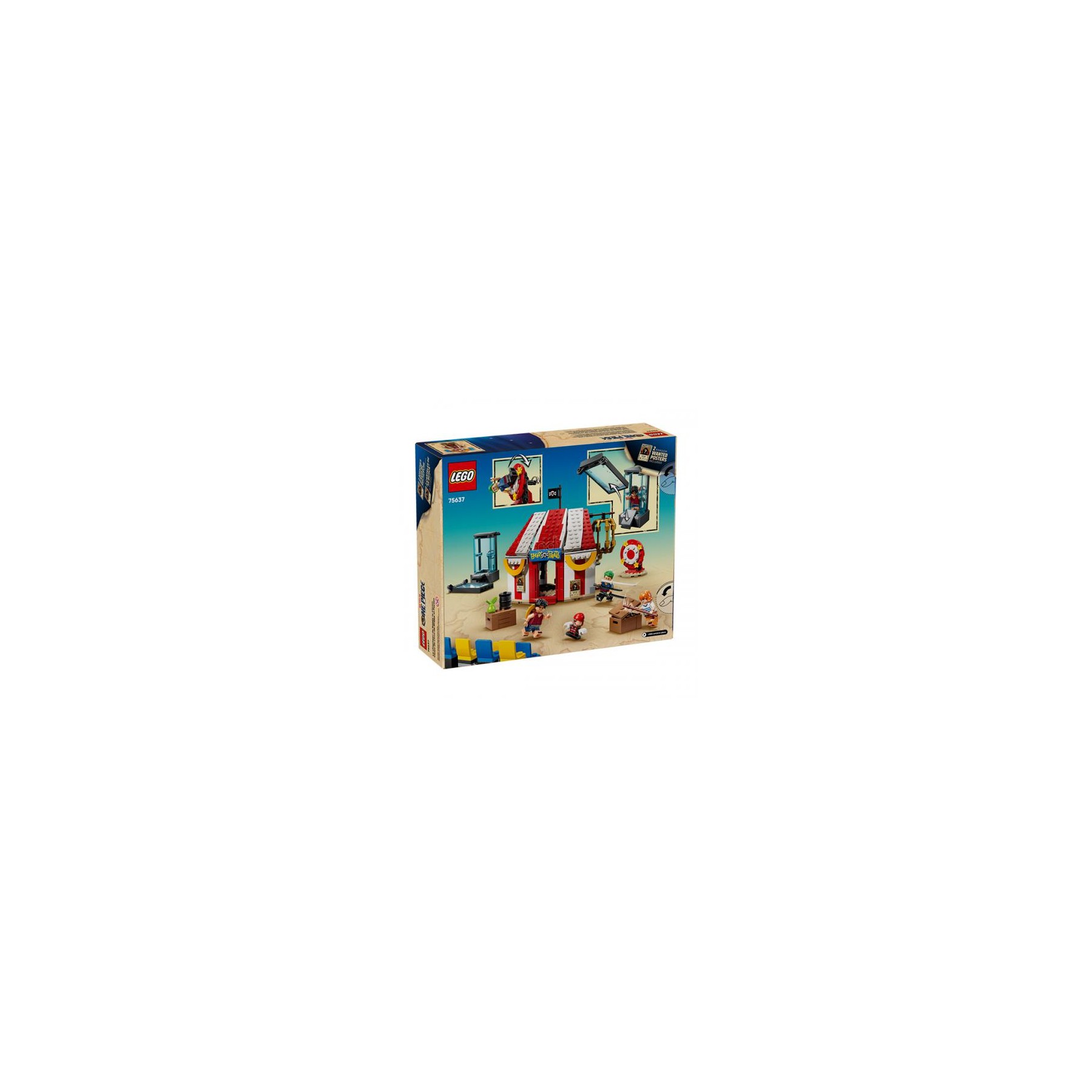 75637 Lego One Piece La Tenda del Circo di Bagy il Clown