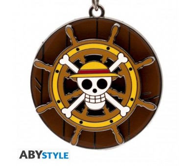 One Piece Portachiavi: Thousand Sunny's Helm 5cm