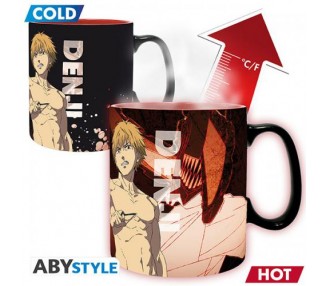 Chainsaw Man Tazza 460ml Heat Change: Denji & Aki