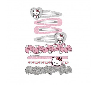 Blister accesorios pelo Hello Kitty