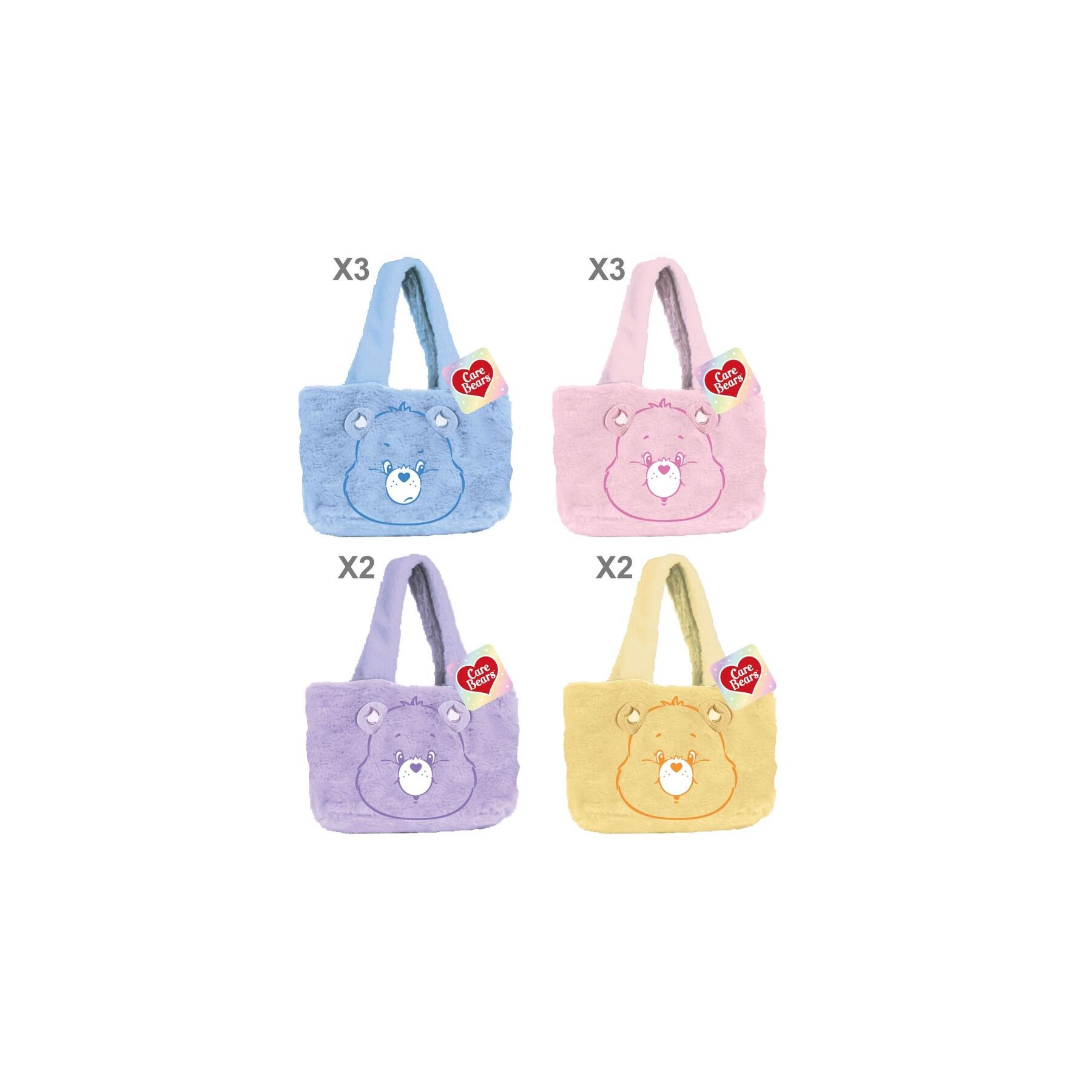 Bolsa shopping peluche Osos Amorosos surtido