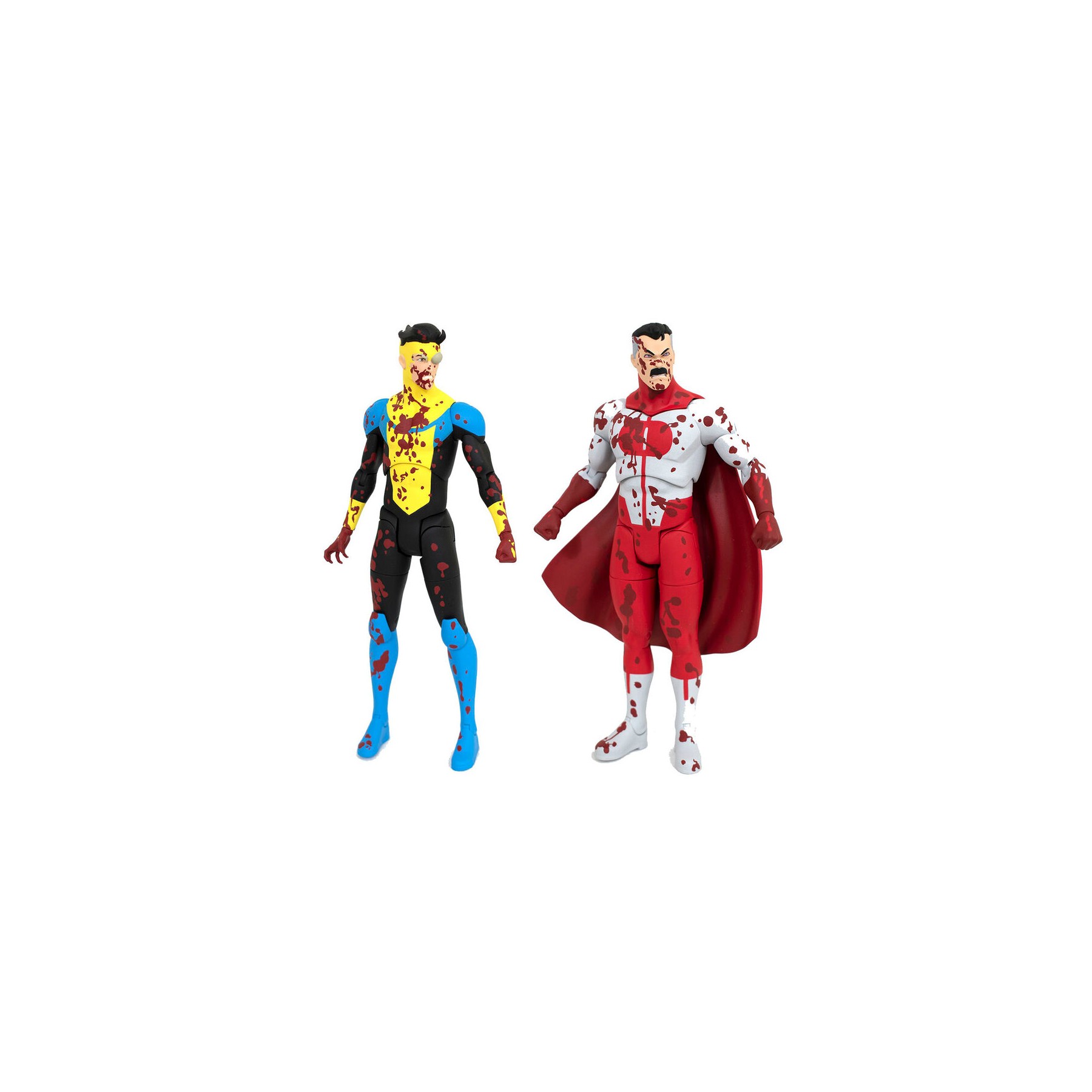 Set 2 figuras Omni-Man & Invincible Deluxe Invincible 18cm