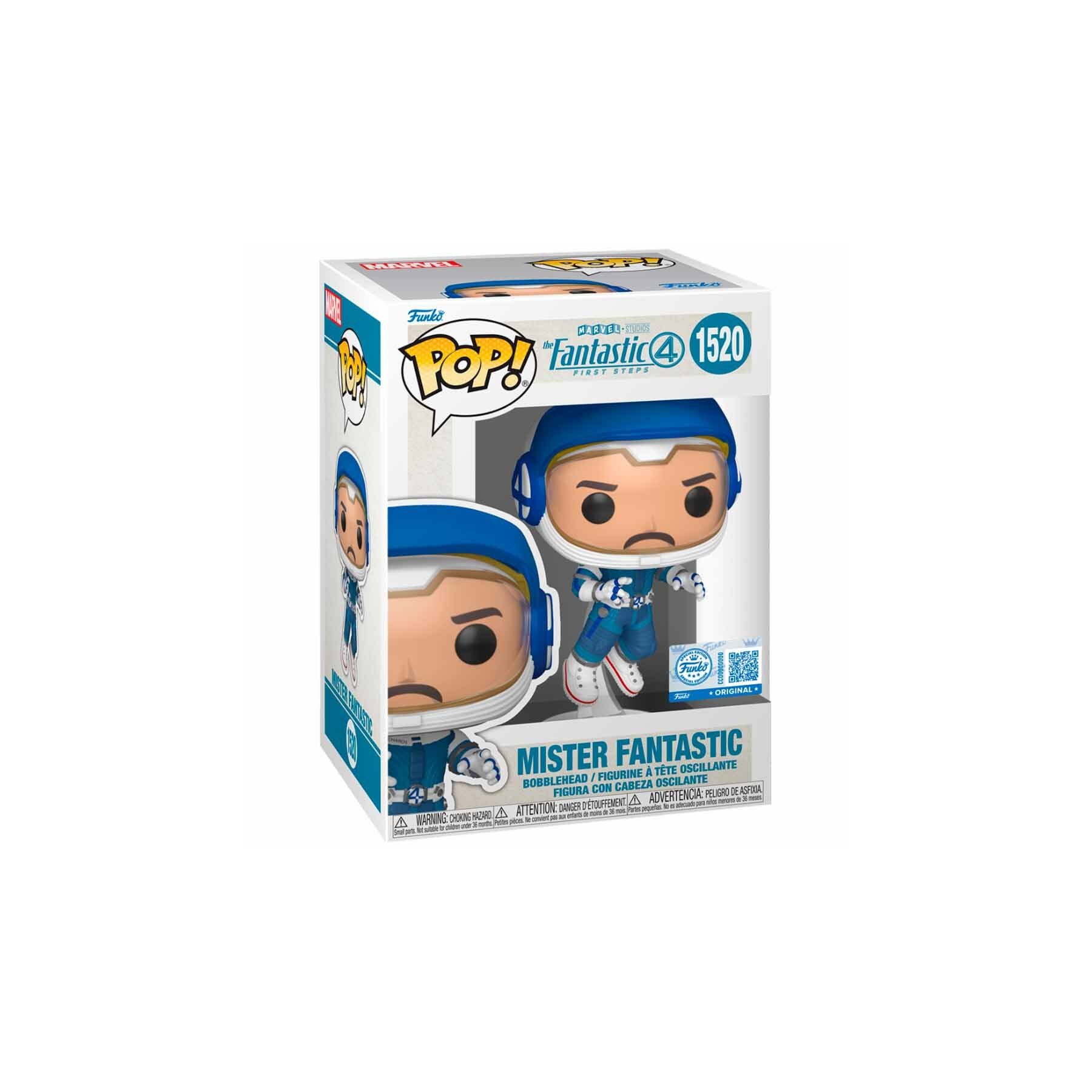 Figura POP Marvel Los 4 Fantasticos Mister Fantastic