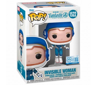 Figura POP Marvel Los 4 Fantasticos Mujer invisible