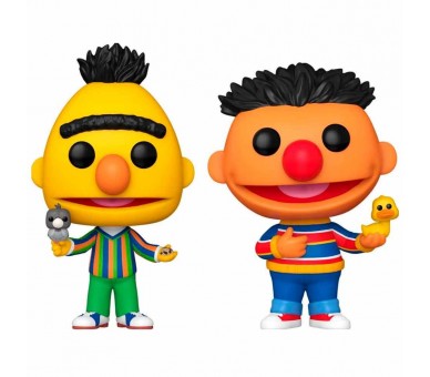 Blister 2 figuras POP Barrio Sesamo Bert & Bernie Exclusive